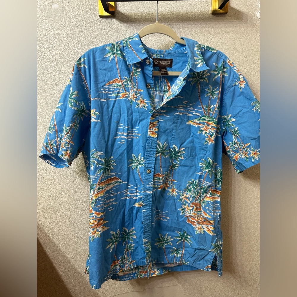 Cooke Street Hawaiian print shirt size Large